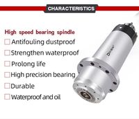 Spindle Pengganti Alat Otomatis 5.5KW BT30 untuk Router CNC Motor Spindle Berpendingin Air CNC