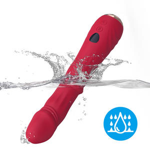 Baguette de massage électrique à 9 vibrations alimentée par USB Jouets sexuels pour adultes Gode Stimulation clitoridienne à main Vibromasseur de poussée du point G - Product Image 2
