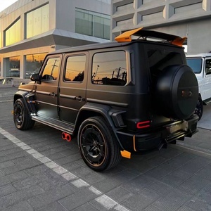 Pour Mercedes Classe <span class=keywords><strong>G</strong></span> W464 G500 G63 <span class=keywords><strong>Brabus</strong></span> - Aileron arrière en carbone sec G900 Rocket, diffuseur arrière, pièces de tuning extérieures - Product Image 5