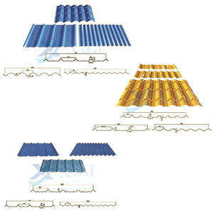 เครื่องขึ้นรูปม้วนสามชั้น 0-30 เมตร/นาที / เครื่องผลิตแผ่นหลังคาเหล็กเคลือบสำหรับวัสดุก่อสร้าง - Product Image 6