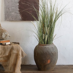 MSH-Jarrón grande antiguo <span class=keywords><strong>para</strong></span> decoración de patio, maceta de arcilla gruesa, urna de jardín, jarrón rústico de cerámica - Product Image 6