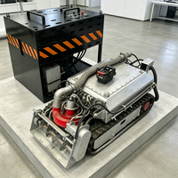 Robot de nettoyage de boues économique avec une capacité de 120 m³/h pour les projets dans les régions en développement