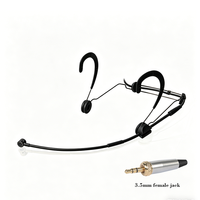 Microphone à condensateur cardioïde pour casque, connecteur XLR, microphone Shure pour la scène, le théâtre