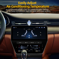 Radio Multimedia con Navegación GPS, Pantalla Táctil Android IPS de 22 Pulgadas, CarPlay Inalámbrico y DSP para Quattroporte M156 2013-2020
