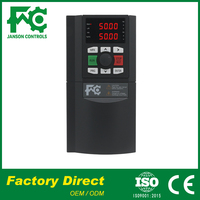 Pengontrol Kecepatan Motor Performa Tinggi 380V Tiga Fasa 5.5-7.5kW IP20 Garansi 2 Tahun Langsung dari Pabrik VFD