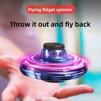 Spinner de Plástico para Dedos, Bola Giratoria con Levitación Magnética, Sensor de Aeronaves, Juguete Antiestrés para Hombres y Ancianos Yqxc 8y43