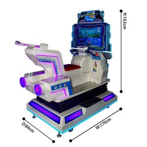 Máquina de Juego Arcade de Carreras de Motos Operada con Monedas, Simulador de Carreras de Autos, Consola de Competición para Niños, 1 Año de Garantía - Product Image 2
