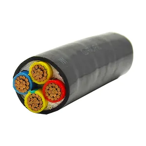 Low Smoke U1000 RO2V R2V French Type 4 Core Copper Conductor Power And Installation Cable