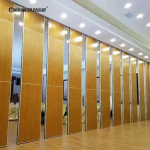 TianGeカスタム可動式音響吸音断熱材音響仕切り壁-バンゲットホール用サウンドパネルルーム