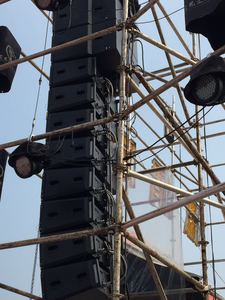 Sandy Audio G12 Dual 12-Inch Line Speaker <b>System</b> Outdoor Show Stage Wedding Complete Professional Sound G12 Line Speaker S - Product Image 2