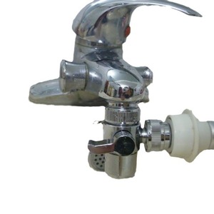 Basin Faucet 1 To 2 Automatic Washing Machine Inlet Hose Adapter Universal Dual Outlet Water Distributor Accessory - Product Image 2