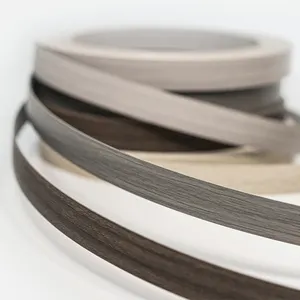 Wholesale ABS Edge Banding Tape Melamine Plastic Edge Banding Tapes Solid Wood PVC Edge Banding Strip For Furniture
