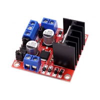 Module électronique de carte de commande de moteur pas à pas à double pont en H L298N 2A 25W