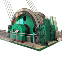 Treuil minier à friction 4 cordes 280T JKMD avec frein à disque hydraulique pour levage de 2500 m dans les puits salés