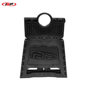 น้ำหนักเบาพกพาปลอดภัยน้ำหนักเบาพับได้นั่งเก้าอี้พับขั้นตอนอุจจาระ - Product Image 6