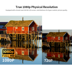 Projecteur de Jeux Linux Netflix 4K 1080P Full HD 2026 Nouveauté Haute Luminosité Cinéma Maison Sans Fil WIFI Bluetooth CE ROHS AUN A32D - Product Image 3