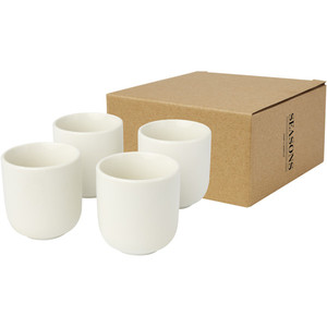 Set di 4 Tazze da Espresso in Ceramica da 90ml Modello 113317-2 per Uomo per Gustare il Tuo Caffè Preferito - Product Image 1