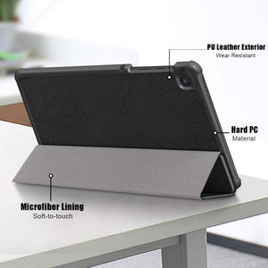 NET-CAS flip couverture de cas <span class=keywords><strong>pour</strong></span> <span class=keywords><strong>Samsung</strong></span> Galaxy Tab <span class=keywords><strong>A7</strong></span> Lite 8.7 pouces SM-T220 SM-T225 2021 antipoussière antichoc à trois volets tablet shell - Product Image 5