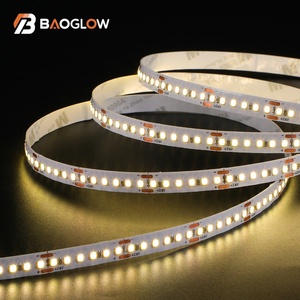 Nouvelle Offre 2025 : Bande LED Flexible 12V 24V SMD 2835 180 LED/m 14W/m 10MM 3000K 4000K 6000K Ra80 pour Intérieur IP20 - Product Image 1