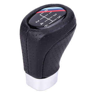 Bmw Car Gear <b>Shift</b> <b>Knob</b> Leather 5 Speed 6 Speed Ergonomic Manual Transmission Replacement Part - Product Image 2