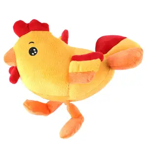 Factory Wholesale Price Screaming Chicken Squeaky Pet Rubber Chicken Dog Toy