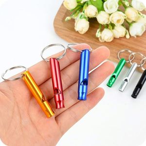 <b>Small</b> Aluminum Alloy Survival Whistle Loud Emergency Safety Whistle for Outdoor Hiking Training & Survival Kits Bulk Wholesale - Product Image 2