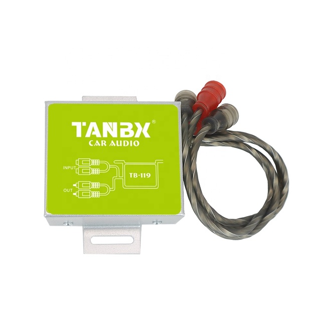 Car Accessaries Stereo Audio Amplifier Filter Ground Loop Noise Isolator and Interference Suppressor  Car Audio Filter TB-119