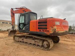 Excavadora Hitachi ZX200 original japonesa de segunda mano Hitachi ZX200 usada a la venta a bajo precio - Product Image 3