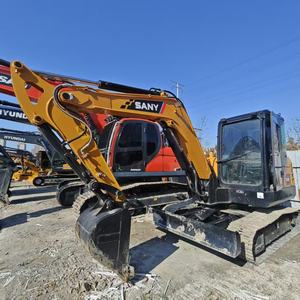 Miniexcavadora Sany SY60C-6, Peso Operativo de 6 Toneladas, Capacidad del Cucharón de 0.23 m, Diseño Compacto para Paisajismo en Espacios Reducidos - Product Image 1