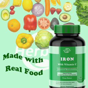 Oem חם מכירה-מותאם אישית-ברזל עם ויטמין <span class=keywords><strong>c</strong></span> ומזונות שלמים - Product Image 4