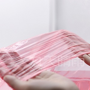 Disposable <b>Plastic</b> <b>Tablecloth</b> Red Round Thickened Waterproof For Hotel Banquet Use - Product Image 1