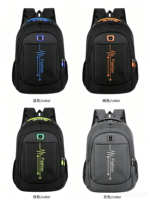 Mochila Oxford Impermeable Unisex de Gran Capacidad con Patrón Geométrico, Bolso Escolar Resistente para Estudiantes de Secundaria y Preparatoria