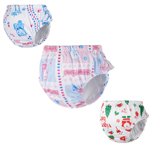 Pañales de Tela Lavables de Alta Calidad con Nuevo Diseño, <span class=keywords><strong>Pantalones</strong></span> de Gateo de Color <span class=keywords><strong>para</strong></span> <span class=keywords><strong>Bebés</strong></span>, <span class=keywords><strong>Pantalones</strong></span> de Entrenamiento <span class=keywords><strong>para</strong></span> <span class=keywords><strong>Bebés</strong></span> - Product Image 3