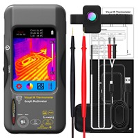SH7 Pengukuran Suhu Inframerah Presisi Tinggi Layar Sentuh Cerdas Tiga-dalam-satu Multimeter Pencitraan Termal 1280X960 Termal