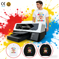 Imprimante DTG hybride A2 4060 Xp600 I3200 pour T-shirts et textiles, machine d'impression DTG DTF tout-en-un, imprimante numérique