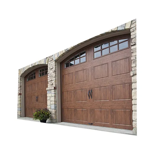 Porta de garagem automática bonita de alta qualidade, melhor preço, porta de garagem de madeira