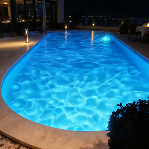 Projecteur <span class=keywords><strong>LED</strong></span> dynamique monocouleur 60 W à effet d'ondulation d'eau, étanche IP65 pour extérieur, lumière d'ambiance, publicité par vagues lumineuses - Product Image 3