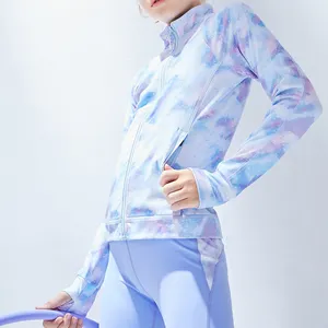 Vêtements de Sport à séchage rapide pour enfants, veste de Yoga, Tennis, impression par Sublimation