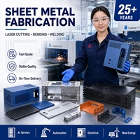 Fabrication sur mesure de tôlerie en aluminium/acier inoxydable : supports, châssis, pliage, soudage, estampage, pièces en tôle