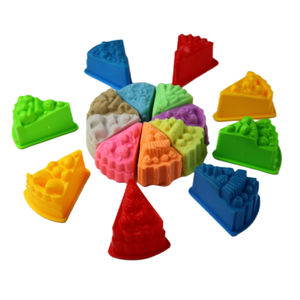 Fai da te eco-friendly gioco sabbia 500g spazio castello stampo per sabbia magica divertente colorato modellazione sabbia per bambini giocattoli educativi - Product Image 3