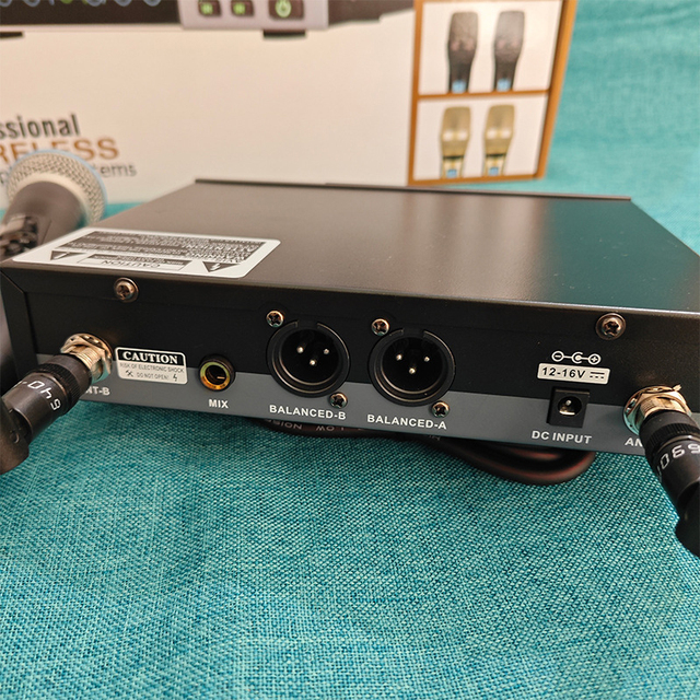 Professional for BLX88S One to Two Wireless Vocal Microphone System for Karaoke Church Events and Live Stage Show