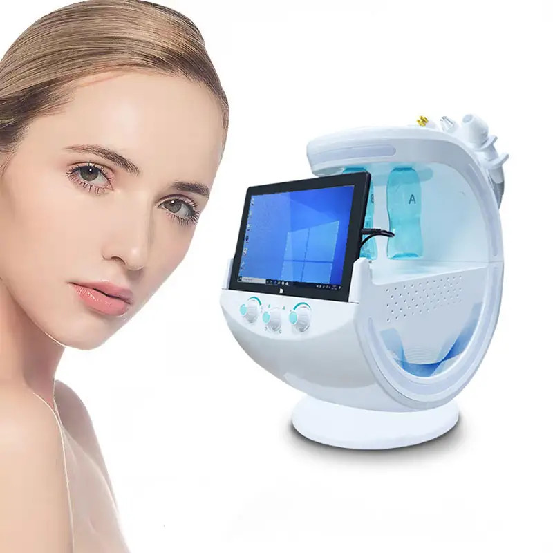 2023 plus récent 7 en 1 nettoyage en profondeur Hydro Peeling Machine faciale hydra dermabrasion Jet d'oxygène Peel Machine faciale