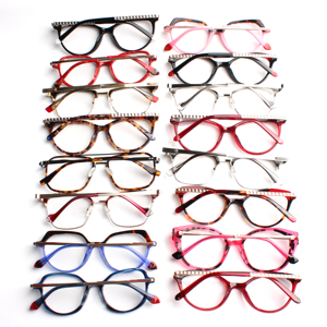 Assortiment <span class=keywords><strong>de</strong></span> montures <span class=keywords><strong>de</strong></span> lunettes <span class=keywords><strong>de</strong></span> <span class=keywords><strong>vue</strong></span> prêtes à l'emploi en acétate laminé, à prix abordable - Product Image 4