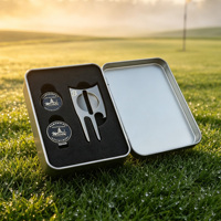 Outil de réparation de divots de golf portable en alliage d'aluminium argenté, fabriqué en Chine