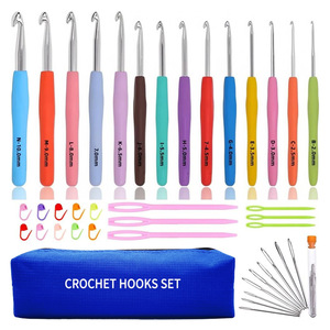 Crochet Hooks Set 39 Piece With <b>Case</b> And Accessories For Knitting And Crocheting - Product Image 3