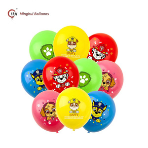 Globos de Látex con Personajes de PAW Patrol al por Mayor, Globo con Estampado de Perro de Dibujos Animados para Decoración de Arcos de Guirnaldas en Fiestas de <span class=keywords><strong>Cumpleaños</strong></span> Infantiles - Product Image 1