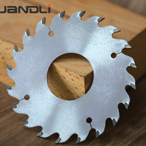 Hoja de sierra circular con punta de carburo de tungsteno de grado industrial para trabajar la madera, cortar madera maciza y MDF, con revestimiento de titanio, tamaños personalizados - Product Image 6