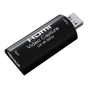 Carte de capture vidéo Mini 4K 60HZ, 1080P 60fps, boîte d'enregistrement pour caméra PS4, HDTV vers USB 3.0, enregistreur de jeux pour diffusion en direct sur <span class=keywords><strong>PC</strong></span> - Product Image 4