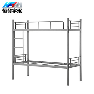 Cama litera metálica Hengfa 1980x880x1880mm para dormitorio escolar, individual/doble tipo loft - Product Image 5
