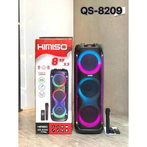 Altavoz QS-8209, Último Modelo, KIMISO, <span class=keywords><strong>Bocina</strong></span> de 3x8 Pulgadas, Altavoz Multifunción TWS Grande con Micrófono Inalámbrico - Product Image 1